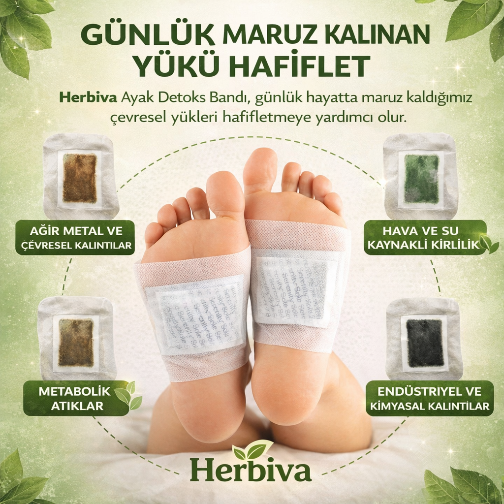 herbiva™ Ayak Detoks Bandı